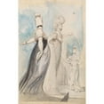 thumbnail image 3 of Henry Fuseli 11x14 Black Modern Framed Museum Art Print Titled - Three Promenant Women (1798-1800), 3 of 5