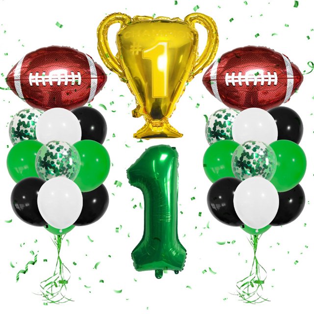 Football Balloons Set Football Birthday Party Decorations Football Touchdown Sports Theme Birthday Party Decoration, Football Theme Supplies Birthday Party Decorations
