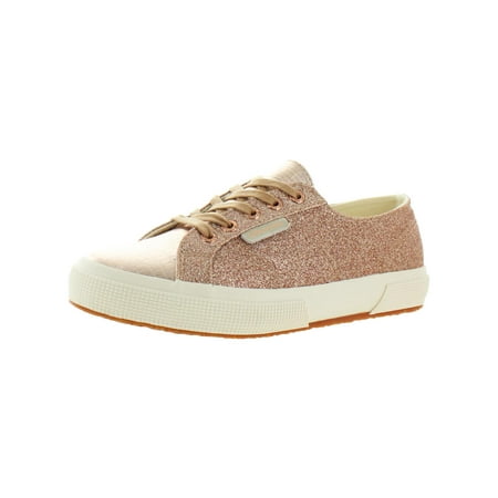 Superga Womens 2750 Glitter Low-Top Sneakers