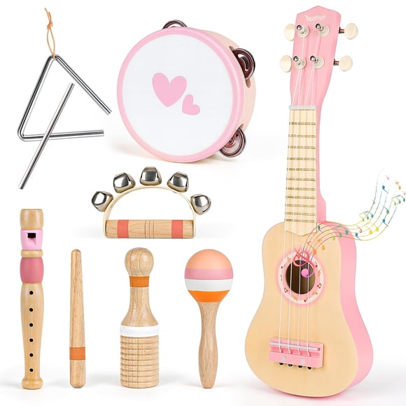 Set de instrumentos musicales Vanplay Kids Guitar para niñas de 2 a 5 años