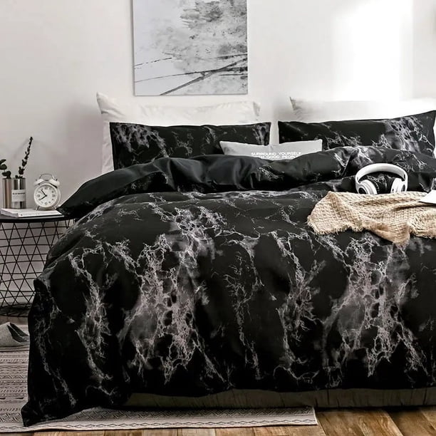 Juego de sábanas Edredón Funda nórdica Fundas de almohada Ropa de cama 3 juegos