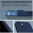 thumbnail image 4 of Funda de silicona CellEver Heavy-Duty para iPhone 14, color azul marino, 4 of 9