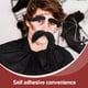 thumbnail image 2 of ColoMX 3 PCS Party de Halloween Barba falsa y bigote accesorios de disfraces auto adhesivos Bigote y cejas falsas realistas Barba de vestuario divertido, 2 of 7