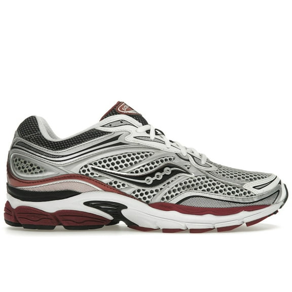 Saucony Men's ProGrid Omni 9 OG White Silver Red Shoes, from StockX