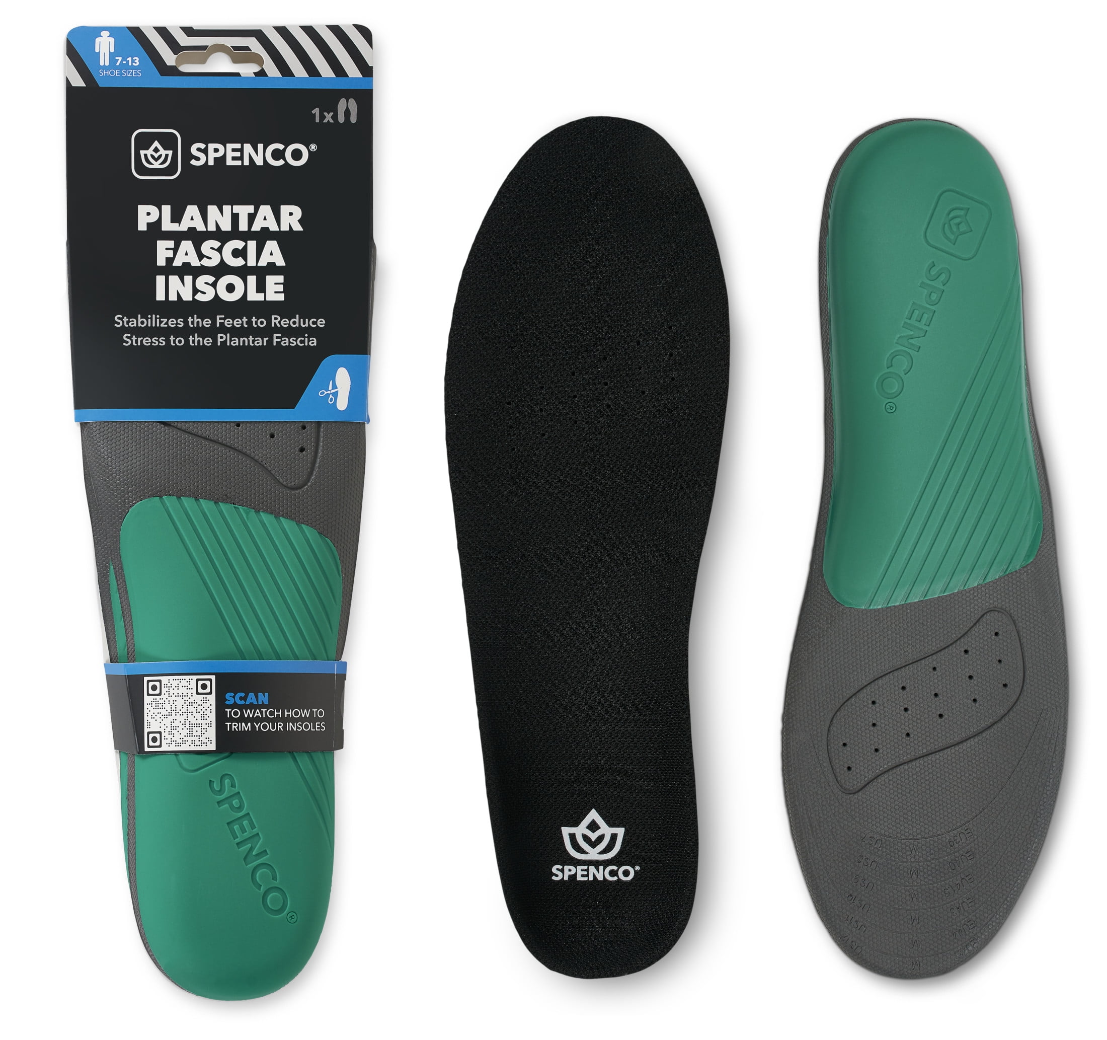 Cushion Insoles Shoe Inserts Spenco Total Support Plantar