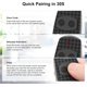 thumbnail image 3 of Set of 2 remote controls for 433MHz Came Top 432NA 432SA 432M 432E, 3 of 5