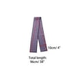 thumbnail image 2 of INSPIRE CHIC Silky Skinny Scarves Ribbon Heart Print Long Hairband Handbag Wrap 96x10cm/38x4 inches(LxW) Purple, 2 of 5