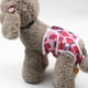 thumbnail image 5 of Pañales para perros con estampados bonitos, reutilizables y lavables, ropa interior cómoda para perros hembras, pantalones cortos para perritas en celo, 5 of 5