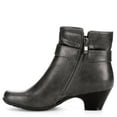 thumbnail image 4 of Michael Shannon Womens Sonsa Heeled Ankle Boot Shoes, Grey, US 5.5, 4 of 7