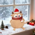 thumbnail image 6 of Twfbrm Christmas Throw Pillows, Christmas Decorations 16 Inch Teddy Sherpa Reindeer Shaped Pillow, Soft Cute Stuffed Plush Reindeer Doll Toys Winter Holiday Decorative Cushion for Couch Sofa Bed, 6 of 7