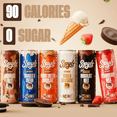 thumbnail image 4 of SPYLT High Protein Milk, Variety Pack, 20g Protein, 60mg Caffeine, Sugar Free, 11 fl oz, 12 Cans, 4 of 10