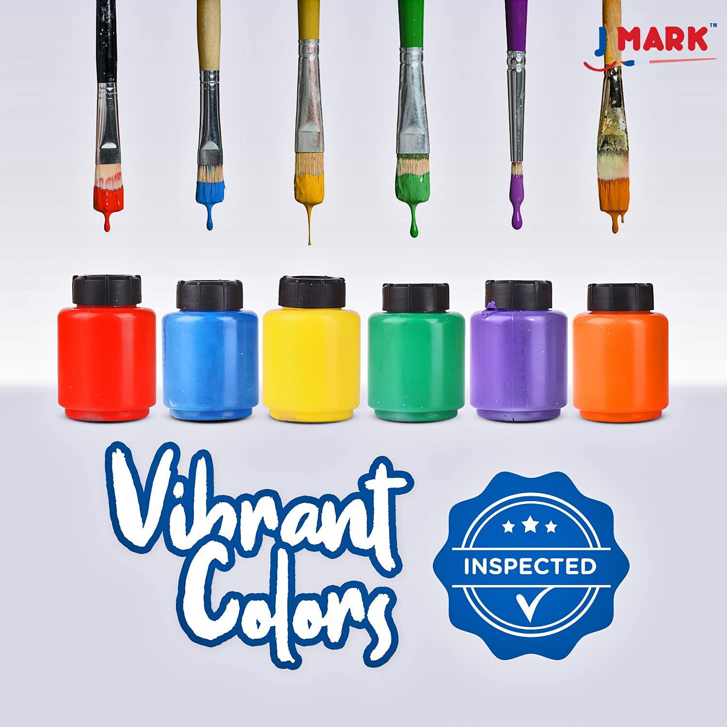 J MARK Paint Easel Kids Art Set– 14-Piece Acrylic Painting Kit