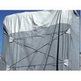 thumbnail image 3 of Adco Horse Trailer Cover 46003 SFS AquaShed; For Bumper Pull Trailers; 106 Inch Width x 94 Inch Height; Breathable/Resists High Humidity And UV Rays; Gray; 3 Layer Fabric Top/Polypropylene Sides, 3 of 4