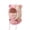 Pink, variant on Kids Bear Ear Winter Hat with Face Cover, Fleece Windproof Balaclava for Boys Girls 3-8 Years, Tie Dye Warm Hooded Scarf