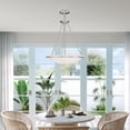 thumbnail image 5 of Livex Lighting Newburgh Pendant in Brushed Nickel, 5 of 10