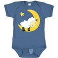 thumbnail image 3 of Inktastic Cute Sheep, Sleeping Sheep, Moon, Stars, Sleepy Boys or Girls Baby Bodysuit, 3 of 5