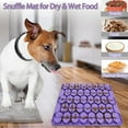 thumbnail image 4 of Snuffle Mat for Large Dogs,Silicone Slow Feeder Lick Mat for Slow Eating,Training Smell,Encourages Natural Foraging Skill,Relieving Stress,Interactive Feed Game Toy, 4 of 8