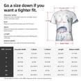 thumbnail image 4 of Bixox Men's Sea Animals Printed Short Sleeve Skinny Athletic T-Shirt, 4 of 6