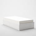 thumbnail image 3 of Ameriwood Home Twin Platform Bed with Drawers, Ivory Oak, 3 of 9