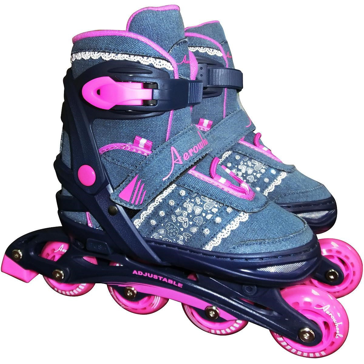 27 - 30  - Saica 5832 UK: 9 1/2 JNR - 11 1/2 JNR Ladybug Learning Tri-skates Inline Skates