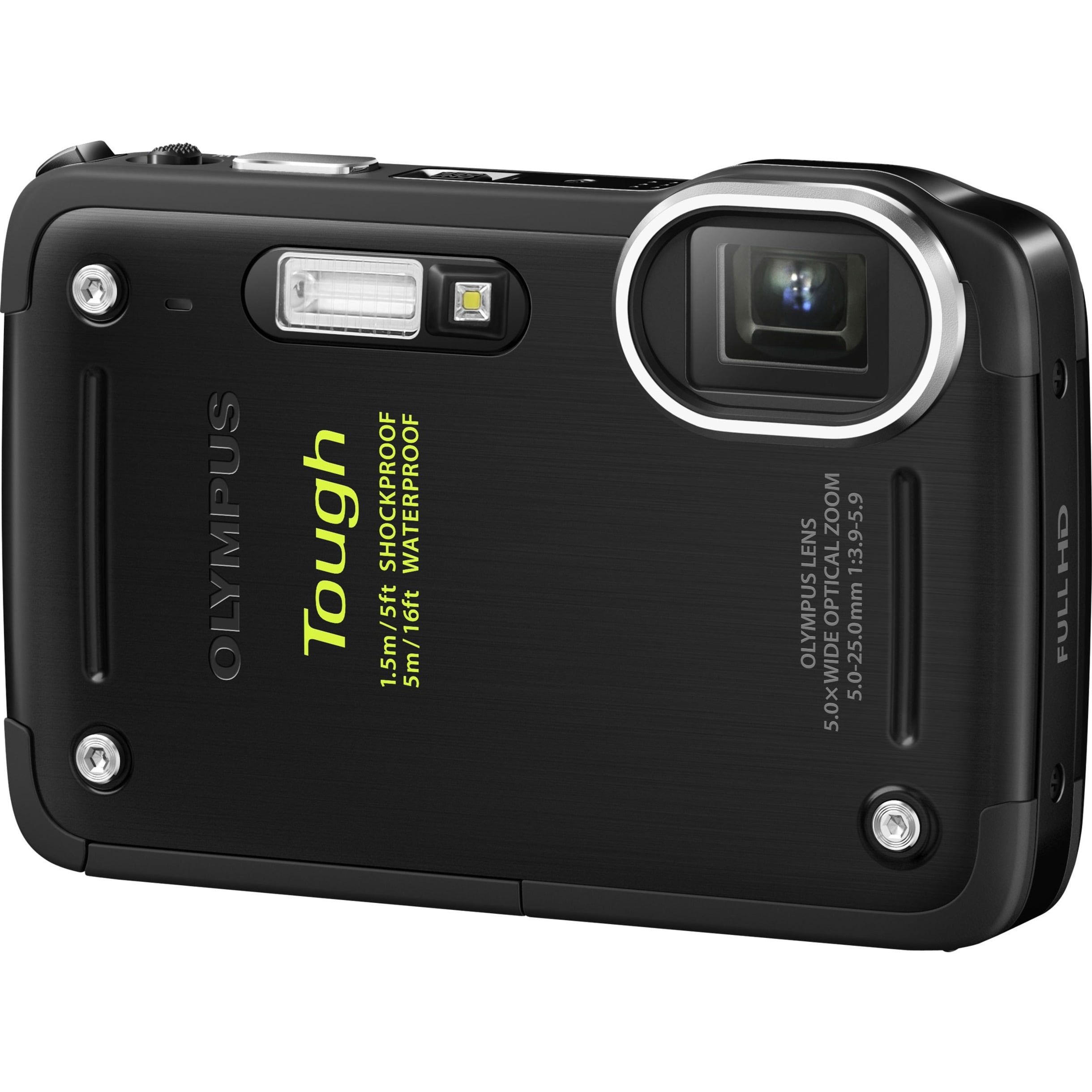 Olympus Tough TG-620 iHS 12 Megapixel Compact Camera, Black