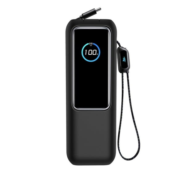 Silicone Case for Anker Zolo 25000mAh 165W Power Banks Portable Charger Protective Case Travel Carrying Case Card Storage Bag