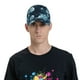 thumbnail image 4 of Balery Ink Rose Gorra de béisbol de tamaño ajustable para correr, entrenar y actividades al aire libre. Gorra de papá para todas las estaciones., 4 of 6