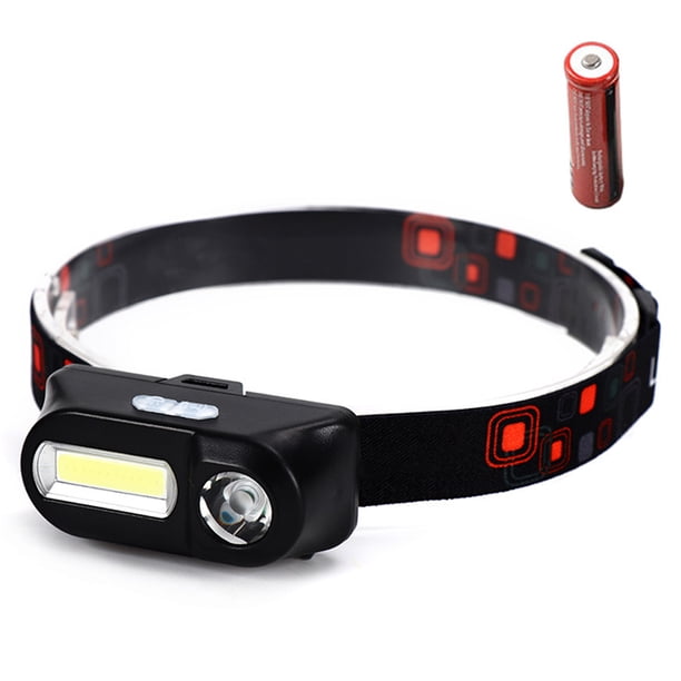 Wosthever Linterna frontal portátil USB recargable multifuncional potente brillo linterna frontal sin Ropa Deportiva, Zapatos Batería integrada Wosthever OD020848-01B