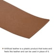 thumbnail image 4 of Uxcell Faux Leather Strip Leather Strap Double-Sided 79" Long 1.57" Wide Light Brown for DIY Crafts, Belts, Bags, 4 of 4