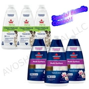 BISSELL® PET Clean + Natural Multi-Surface Formula Bundle (B0192)+ Bissell Multi-Surface Formula 3-pack of 32 oz. Bottles (17893)
