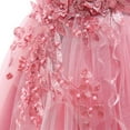 thumbnail image 7 of HuaAngel Kids Prom Ball Gown Girl Lace Tulle Flower Princess Party Maxi Dress, 7 of 7