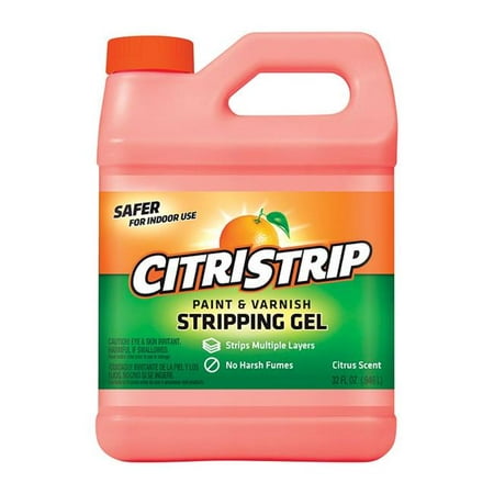 citristrip gel paint remover qt safer varnish stripping pack