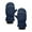 Navy, variant on Magg Kids Toddlers Fleece Lined Winter Snow Glove Waterproof Mittens (Navy)