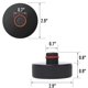 thumbnail image 5 of Riwesomey Adaptador de almohadilla de gato de elevación de goma, chasis de herramienta con estuche de almacenamiento para Tesla Model 3 Model S Vehículos, repuestos y accesorios Mis, 5 of 6
