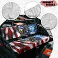thumbnail image 6 of Binienty UTV Replacement Seat Covers Eagle American Flag UTV Seat Cover for Kawasaki Mule 4000 4010 4x4 2009-2023 2025 3020 2001-2003 Bench Seats and Backrest Cover for Mule Seat Accessories Parts, 6 of 8