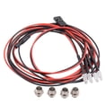 thumbnail image 3 of 2x Kit de 4 Luces LED Rc Camión Kit LED Delanteros RC Luz Trasera 3 Mm, 3 of 9