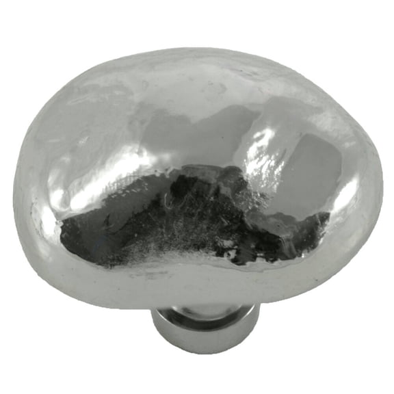 1 1/2" Potato Knob - Polished Nickel