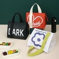 thumbnail image 2 of SSBSM Lunch Bag Large Capacity Waterproof Oxford Cloth Adults Insulated Lunch Bento Tote Bag Household Supplies, 2 of 8