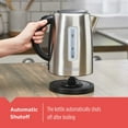 thumbnail image 2 of BLACK+DECKER 1.7L Cordless Kettle, Silver, KE2000SD, 2 of 8