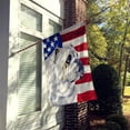 thumbnail image 2 of USA American Flag with English Bulldog Flag Canvas House Size, 2 of 2