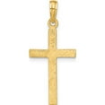 thumbnail image 3 of 10K Latin Cross Pendant Yellow Gold Material Heirloom Ethereal Stylish Perfect for adding elegance to any outfit, 3 of 4