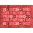 thumbnail image 1 of Ahgly Company Machine Washable Indoor Rectangle Abstract Red Modern Area Rugs, 5' x 8', 1 of 4