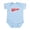 Sky Blue, variant on CafePress - Retro Wilson (Red) Infant Bodysuit - Baby Light Bodysuit, Size Newborn - 24 Months