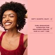 SheaMoisture Coconut & Hibiscus Curl Enhancing For Thick, Curly Hair Smoothie To Reduce Frizz ,3.2 oz