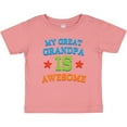thumbnail image 3 of Inktastic My Great Grandpa is Awesome Grandkid Gift Boys or Girls Baby T-Shirt, 3 of 5