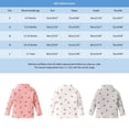 thumbnail image 3 of Rovga Boys Girls Sweatshirt 12-18 Months Summer Toddler Short Sleeve Round Neck Cartoon Prints Casual Tops Solid Color Clothes Pink Shirt, 3 of 4