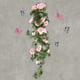 thumbnail image 4 of Rosa Artificial de Imitación de 95 Cm | Rosas Artificiales de Plástico con Pétalos En Capas | Planta Decorativa Flexible para Cubrir Conductos de Techo de Sala de Estar | Guirnalda Floral Artificial, 4 of 5