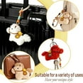 thumbnail image 6 of SSNTSY 1 PC Horse Keychain Plush Bag Charm Stuffed Horse Pendant Mini Horse Ornament for New Year Theme Party Birthday Decoration Supplies, 6 of 8
