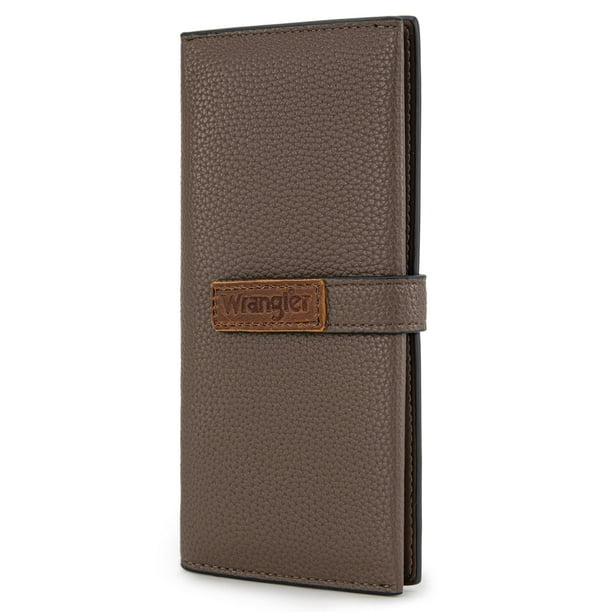 Cartera Montana West Wrangler Slim con bloqueo RFID de 20 x 9 x 13 cm