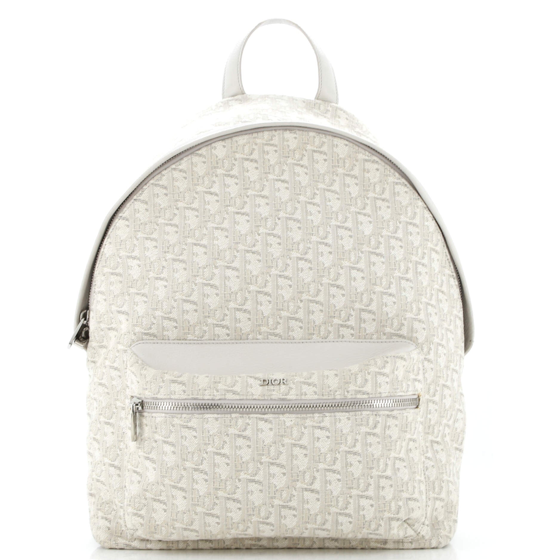 Pre-Loved Dior Oblique Canvas Rider Backpack Explore a Dior Navy Oblique Canvas Rider Backpack  main image 2